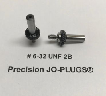 # 6-32 UNF 2B Precision JO-PLUGS 