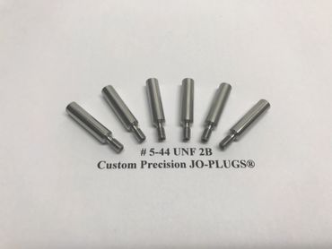 # 5-44 UNF 2B Custom Precision JO-PLUGS