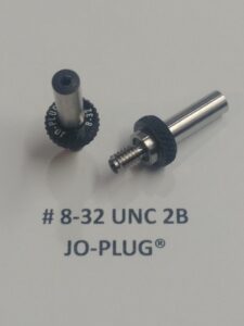 8-32 UNC 2B JO-PLUG components.