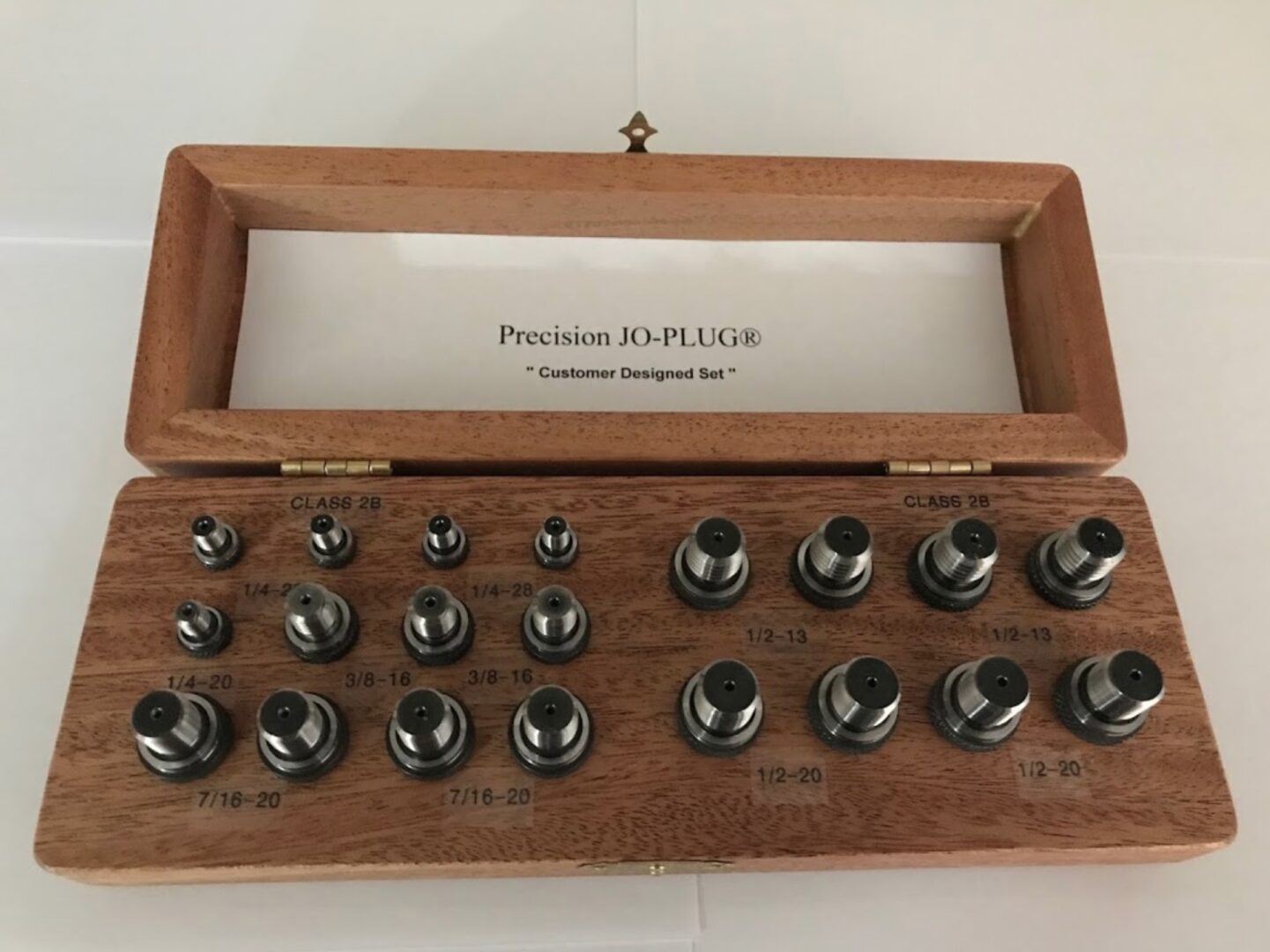 Customer-designed Precision JO-PLUG set