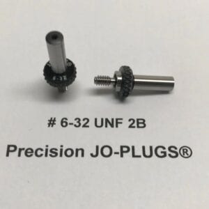 # 6-32 UNF 2B Precision JO-PLUGS