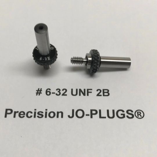 # 6-32 UNF 2B Precision JO-PLUGS